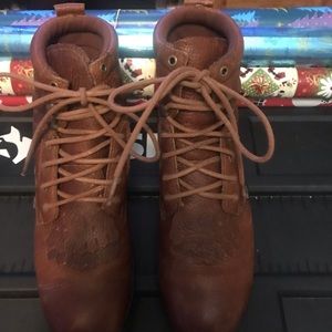 Ladies waterproof Justin boots 7.5